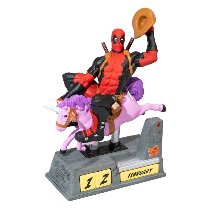 Calendario Perpetuo 3D Deadpool Marvel - Frikibase.com