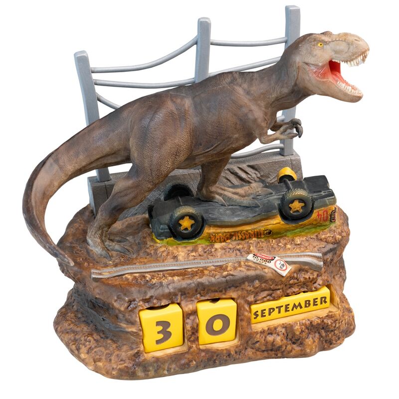 Calendario Perpetuo 3D Jurassic Park - Frikibase.com