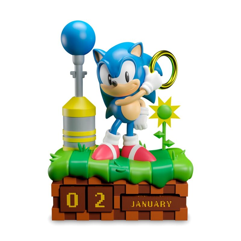 Calendario Perpetuo 3D Sonic the Hedgehog - Frikibase.com