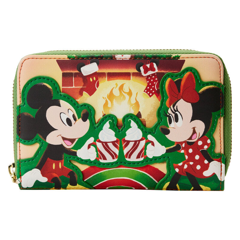 Cartera Chocolate Caliente Mickey & Minnie Disney Loungefly - Frikibase.com