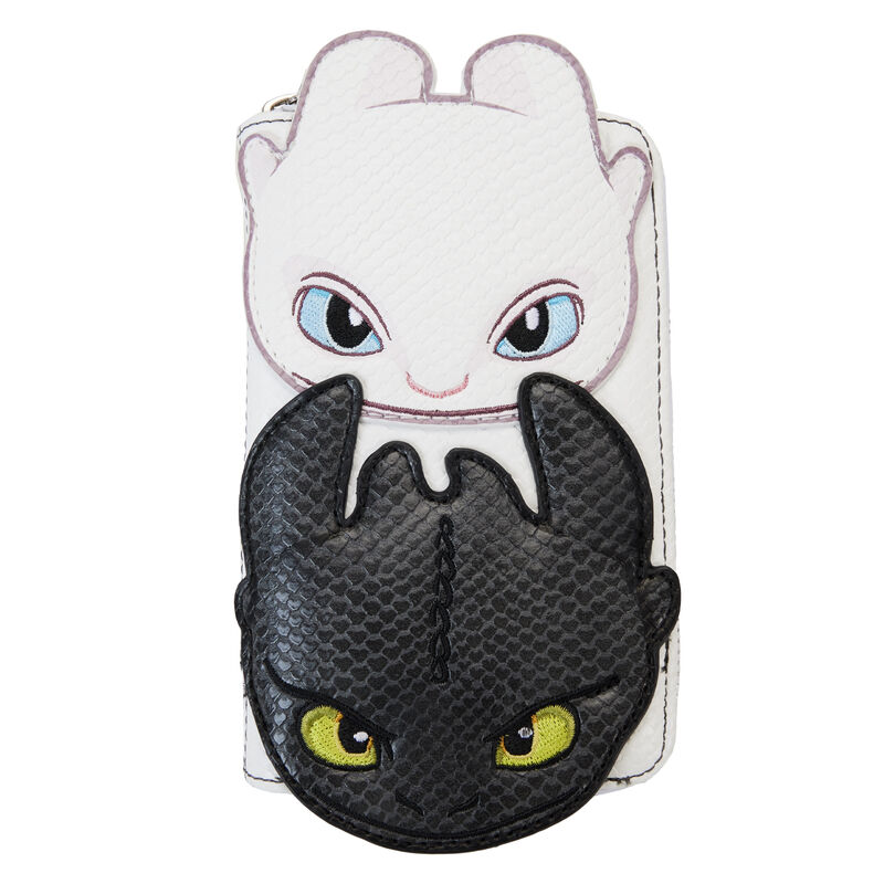 Cartera Furia Luminosa & Furia Nocturna Como Entrenar a tu Dragon Loungefly - Frikibase.com