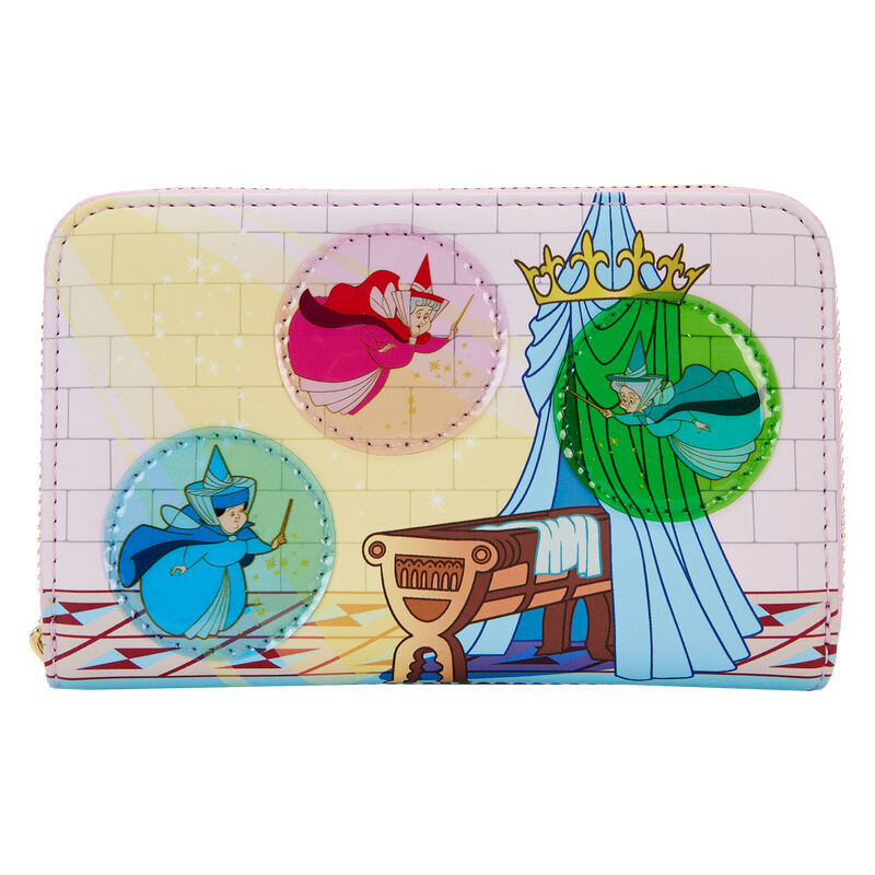 Cartera Hadas Madrinas Castillo La Bella Durmiente Disney Loungefly - Frikibase.com