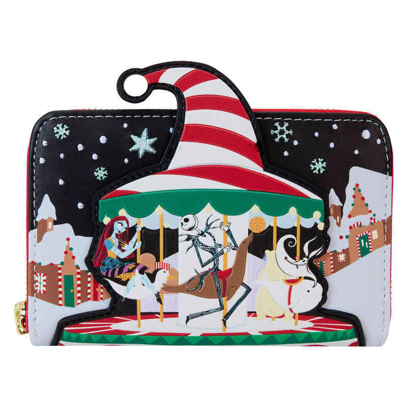 Cartera Journey to Christmas Town Pesadilla Antes de Navidad Disney Loungefly - Frikibase.com