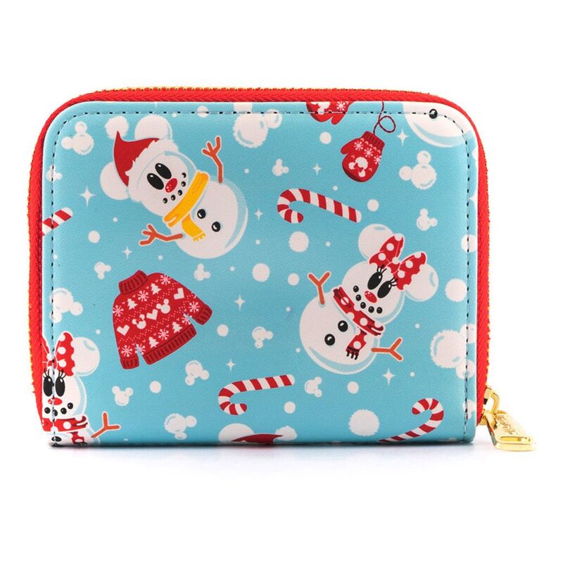 Cartera Mickey Minnie Snowman Disney Loungefly - Frikibase.com