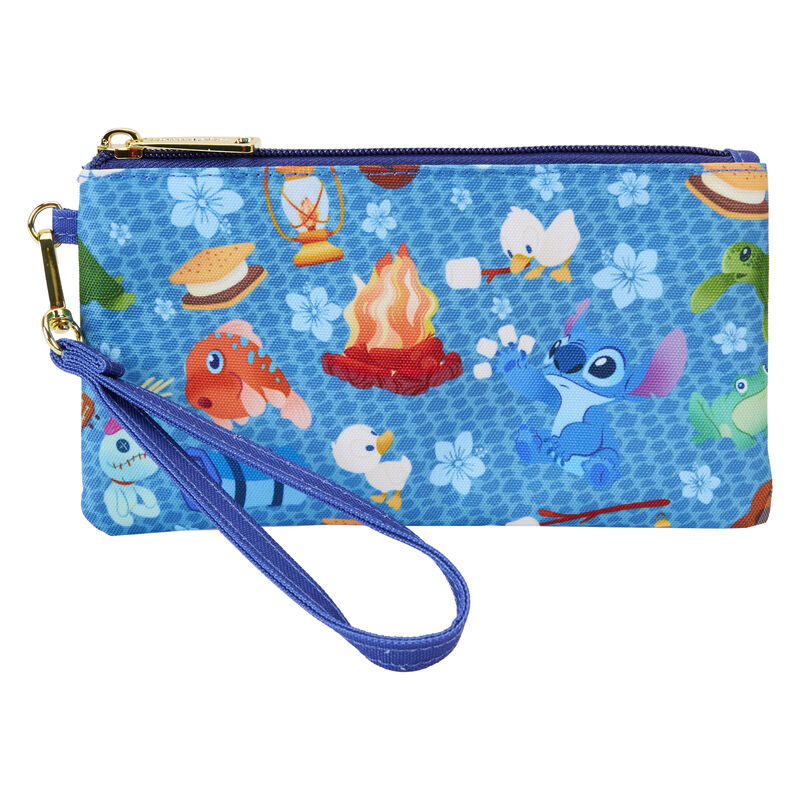 Cartera nylon Camping Cuties Stitch Disney Loungefly - Frikibase.com