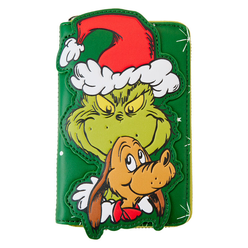 Cartera Santa How the Grinch Stole Christmas! Dr. Seuss Loungefly - Frikibase.com