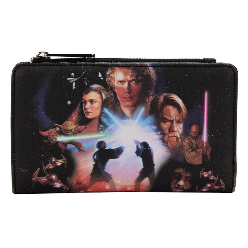 Cartera Trilogia precuelas Star Wars Loungefly - Frikibase.com