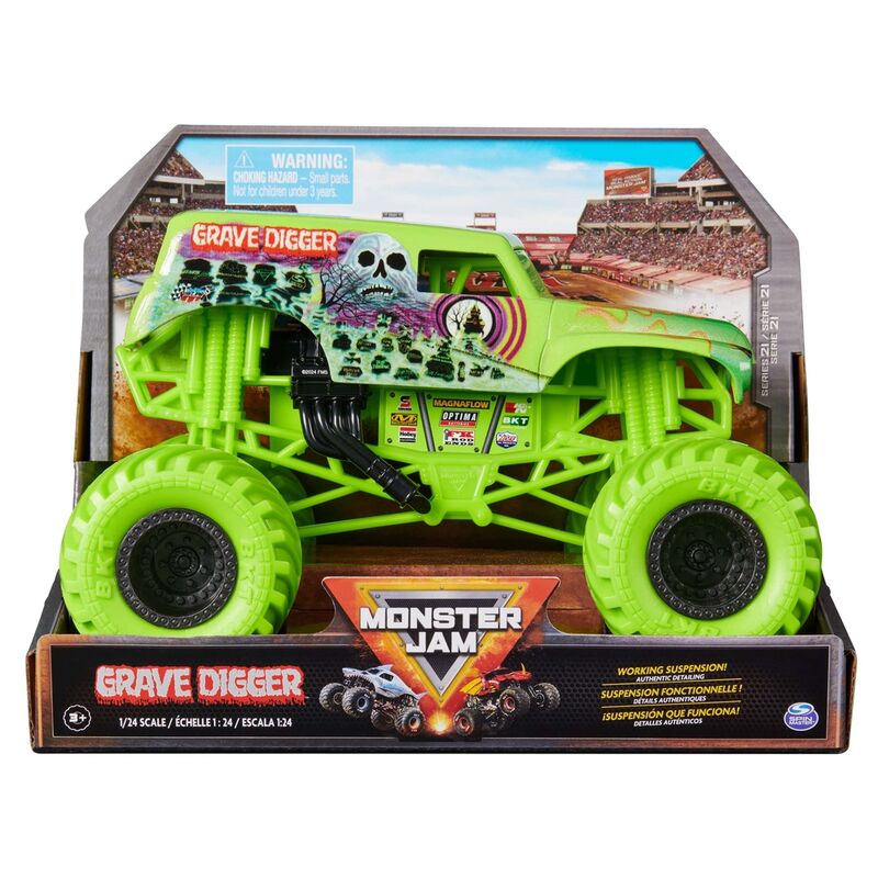 Coche Die Cast Grav Digger Monster Jam - Frikibase.com