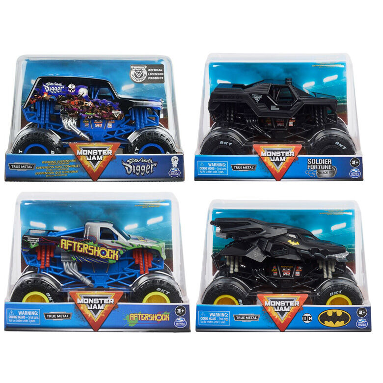 Coche Die Cast Monster Jam 1:24 Surtido - Frikibase.com