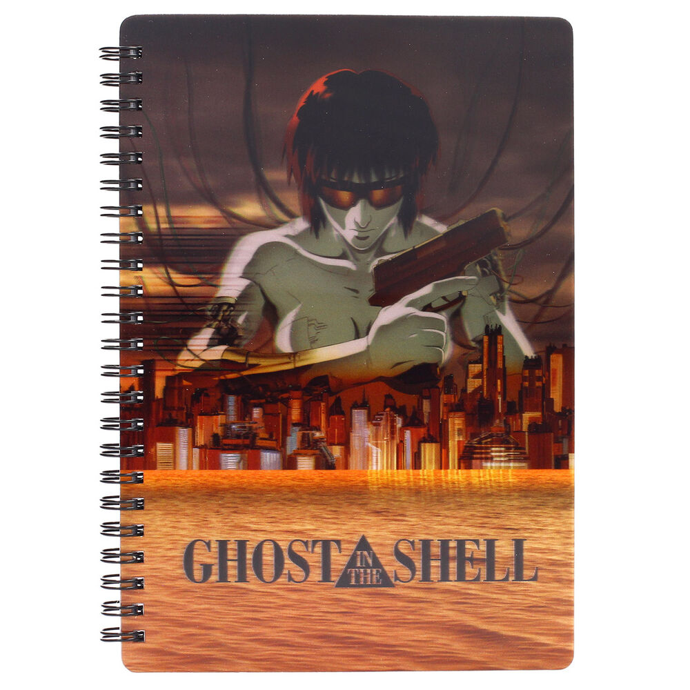 Cuaderno 3D City Ghost in the Shell - Frikibase.com