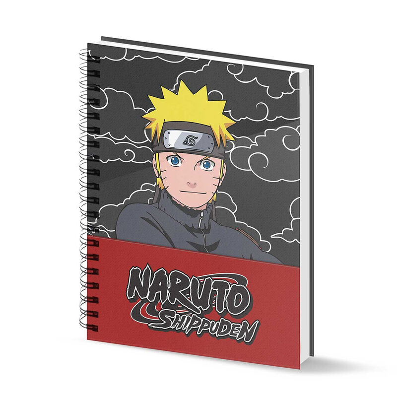 Cuaderno A4 Clouds Naruto Shippuden - Frikibase.com