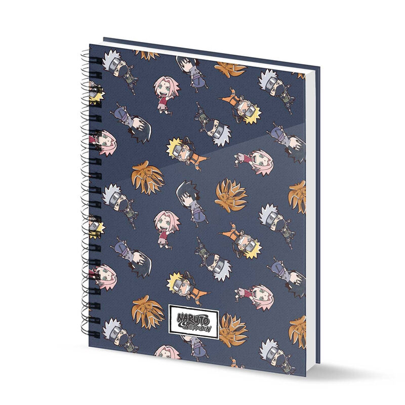 Cuaderno A4 Wind Naruto Shippuden - Frikibase.com