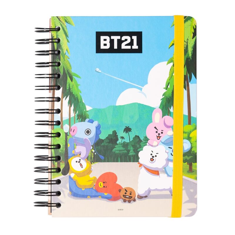 Cuaderno A5 BT21 - Frikibase.com