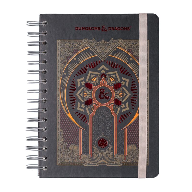 Cuaderno A5 Dragones y Mazmorras - Frikibase.com