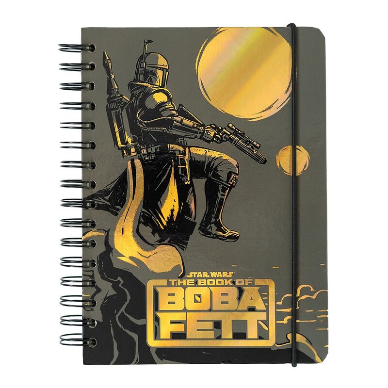 Cuaderno A5 El Libro de Boba Fett Star Wars - Frikibase.com