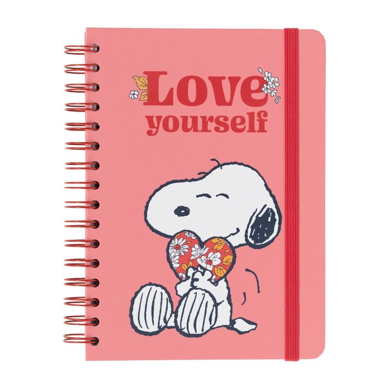 Cuaderno A5 Love Yourself Snoopy - Frikibase.com