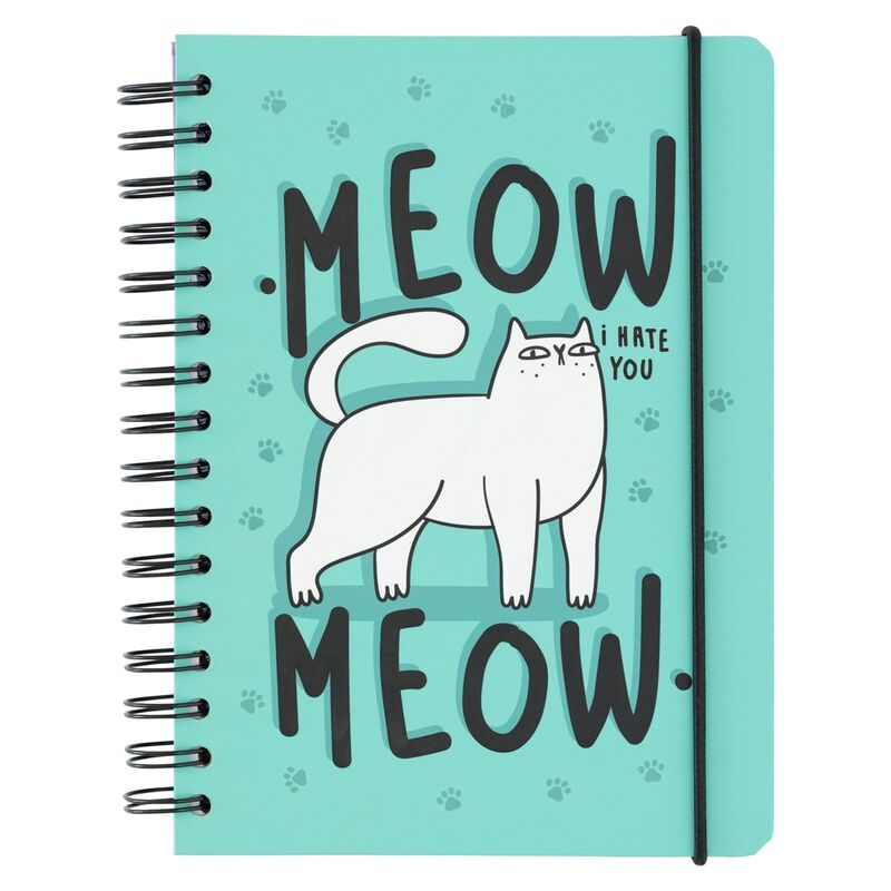 Cuaderno A5 Meow Meow - Frikibase.com