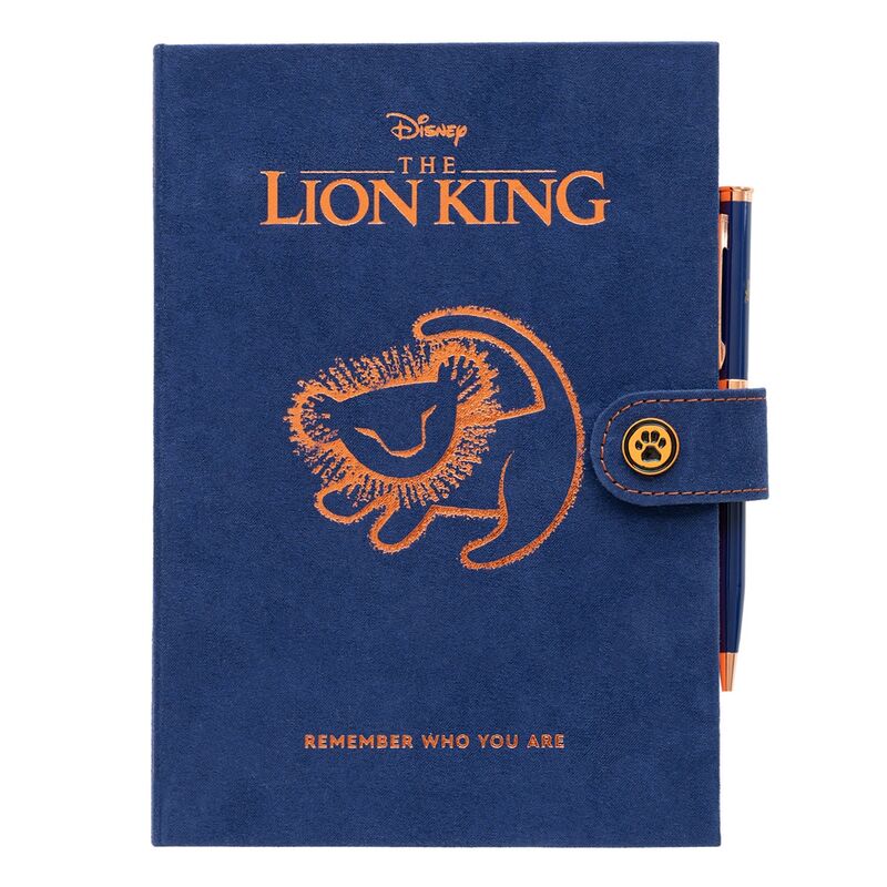 Cuaderno A5 premium + boligrafo El Rey Leon Disney - Frikibase.com