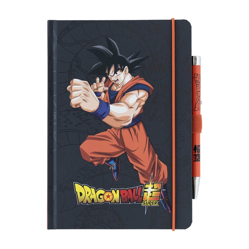 Cuaderno A5 premium + boligrafo proyector Dragon Ball Super - Frikibase.com