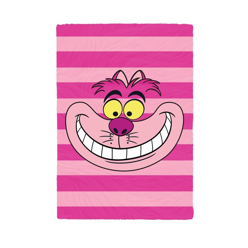 Cuaderno A5 premium felpa Cheshire Alicia en el Pais de las Maravillas Disney - Frikibase.com