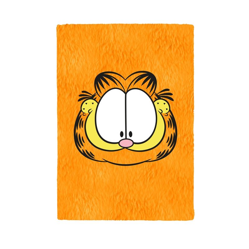 Cuaderno A5 premium felpa Garfield - Frikibase.com