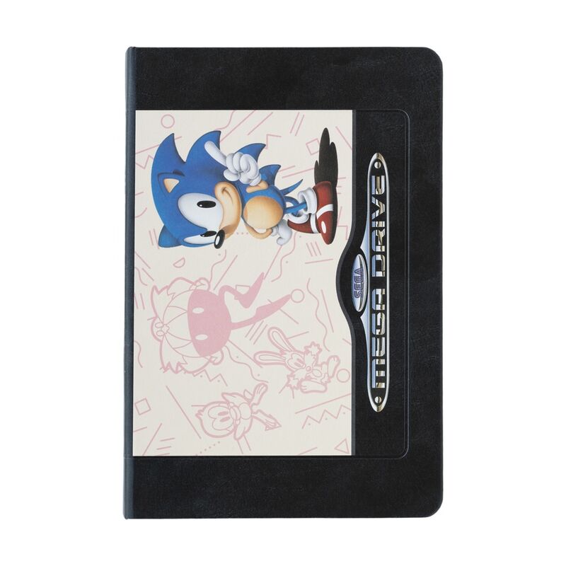 Cuaderno A5 premium Megadrive Sonic - Frikibase.com