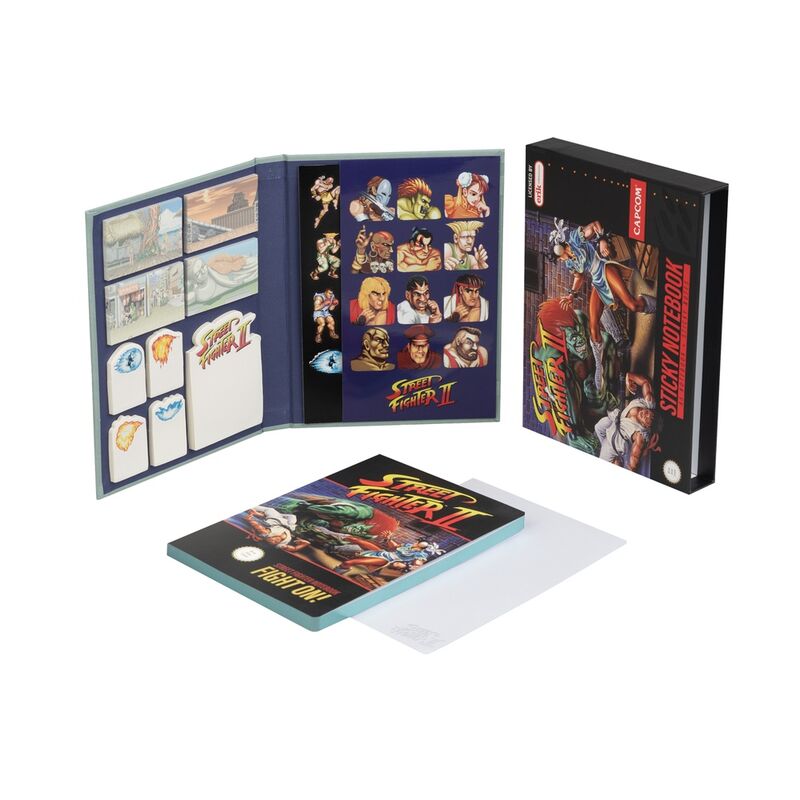 Cuaderno A5 premium Sticky notas Street Fighter - Frikibase.com