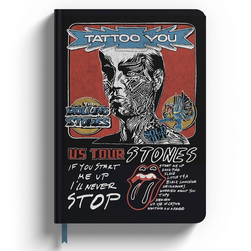 Cuaderno A5 premium The Rolling Stones - Frikibase.com