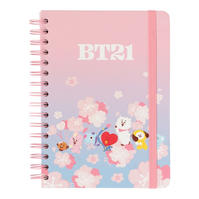 Cuaderno A5 Sakura BT21 - Frikibase.com