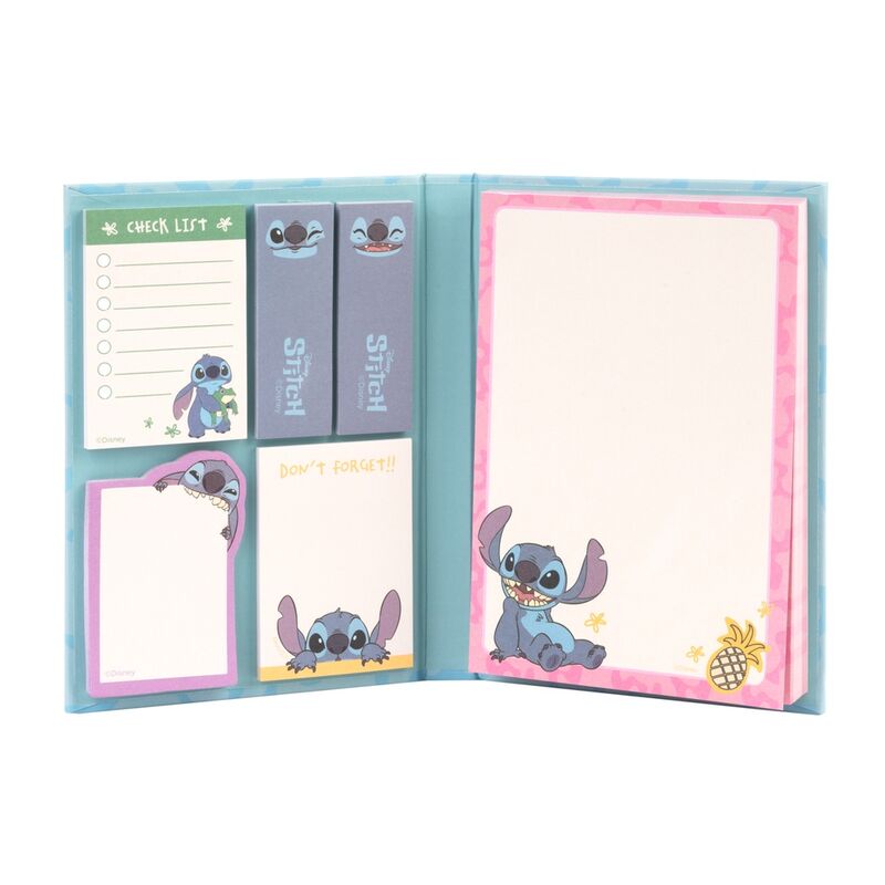 Cuaderno notas adhesivas Stitch Disney - Frikibase.com