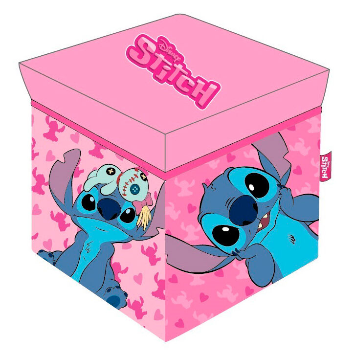 Cubo almacenaje Stitch Disney - Frikibase.com