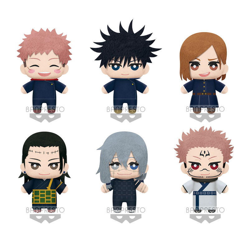 Expositor 9 peluches Tomonui Series 3 Jujutsu Kaisen 15cm (surtido) - Frikibase.com