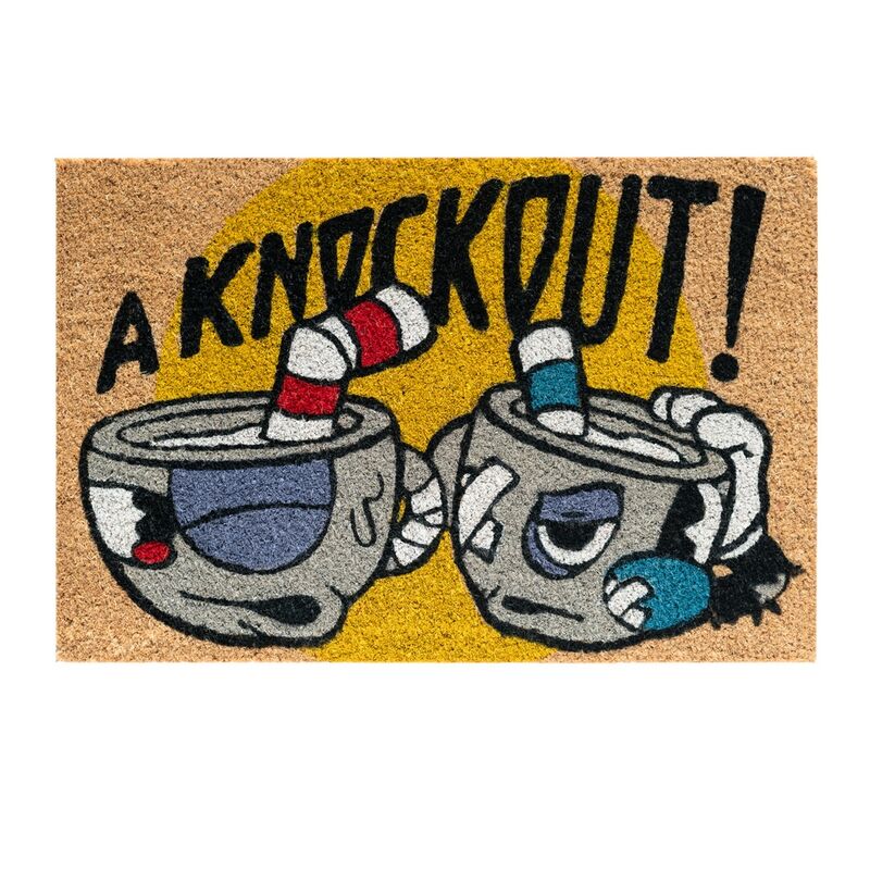 Felpudo Knockout Cuphead - Frikibase.com