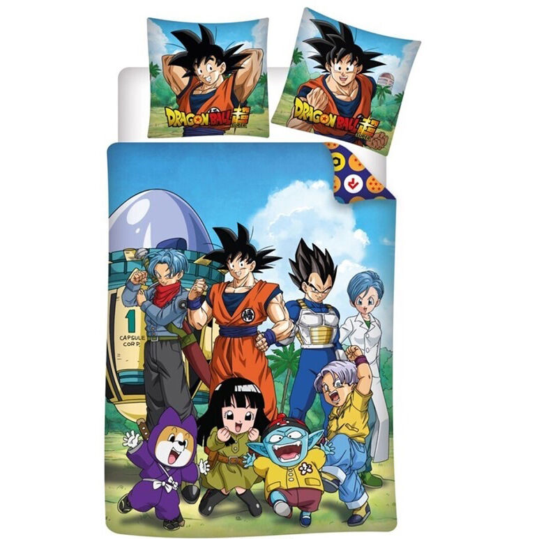 Funda nordica Dragon Ball Z cama 90cm policotton - Frikibase.com