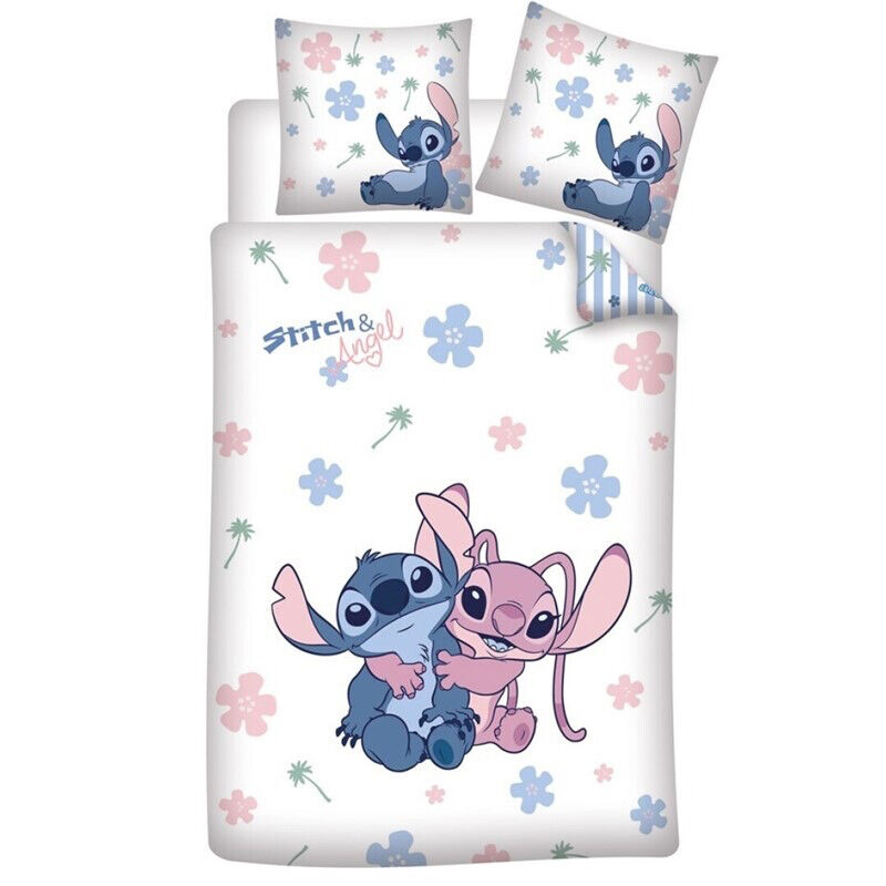 Funda nordica Stitch Disney cama 90cm policotton - Frikibase.com