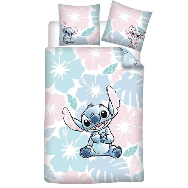 Funda nordica Stitch Disney cama 90cm policotton - Frikibase.com