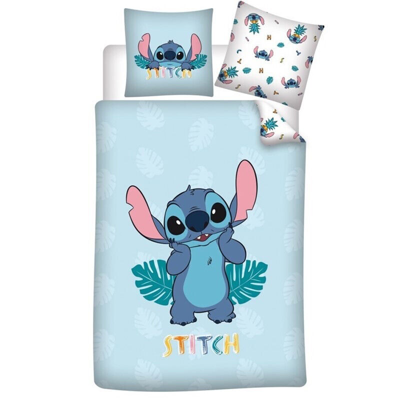 Funda nordica Stitch Disney cama 90cm policotton - Frikibase.com