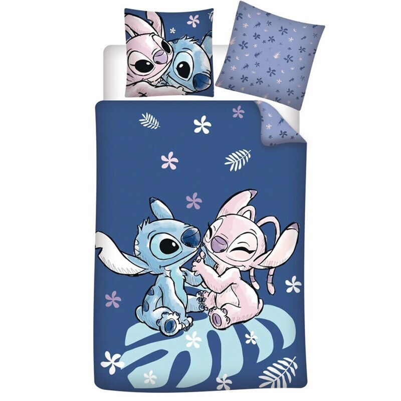 Funda nordica Stitch Disney cama 90cm policotton - Frikibase.com