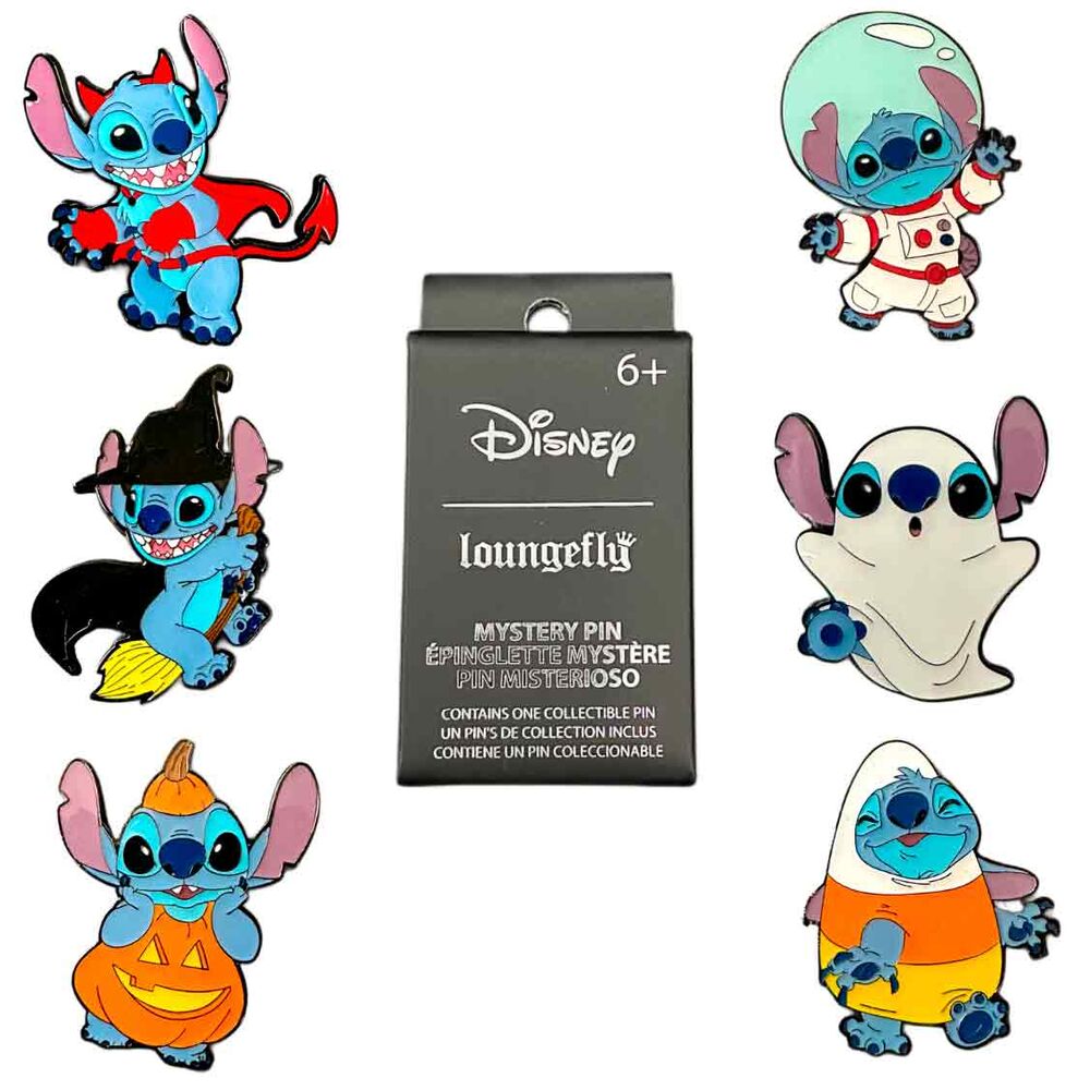 Funko Blind Box Enamel Pin Halloween Stitch Disney (surtido) - Frikibase.com