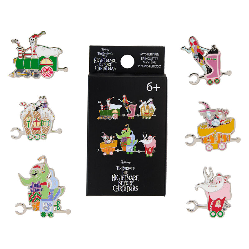 Funko Blind Box Enamel Pin Town Pesadilla Antes de Navidad Disney Loungefly - Frikibase.com