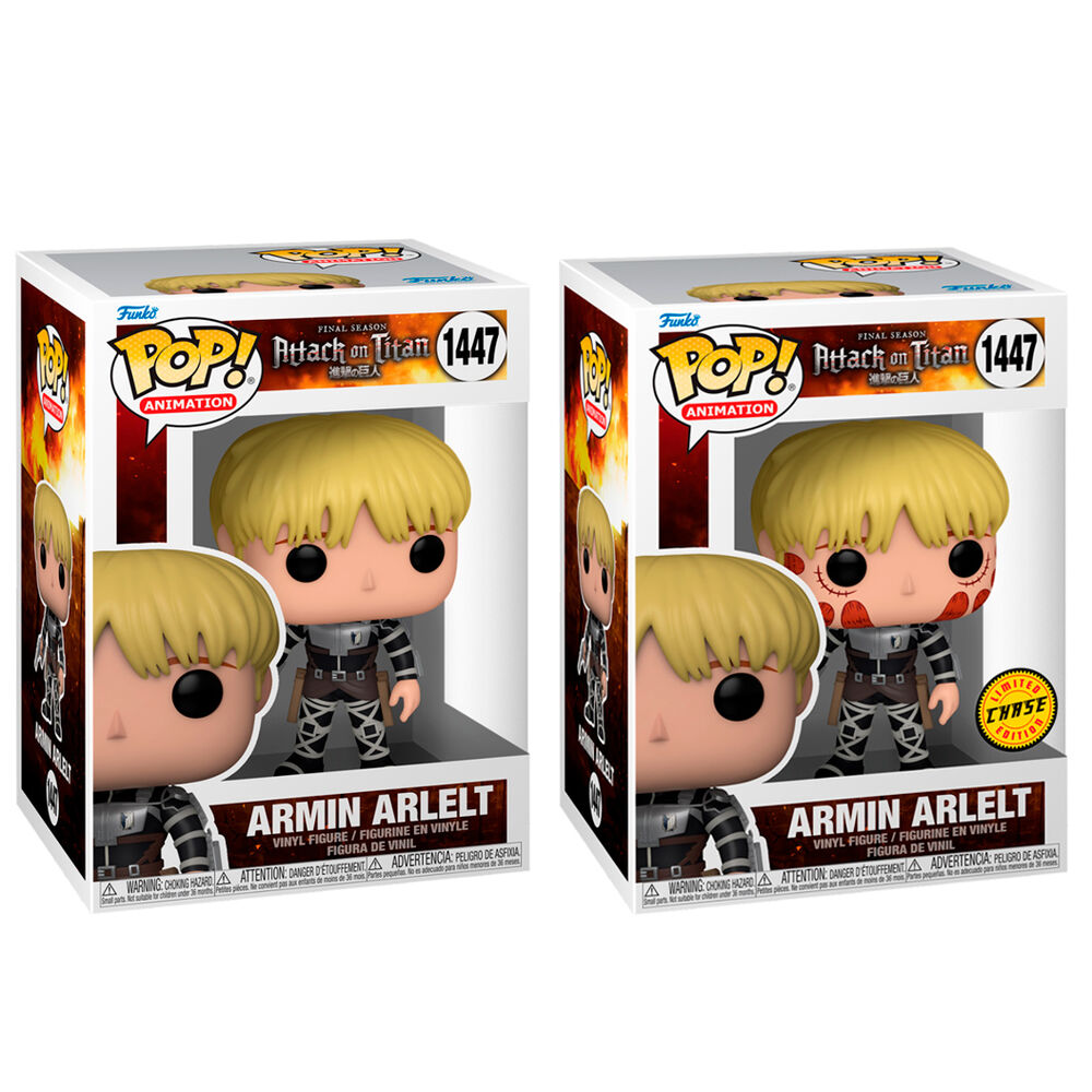 Funko POP Attack on Titan Armin Arlelt (5+1 Chase) - Frikibase.com