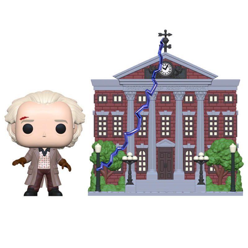 Funko POP Back To The Future Doc with Clock Tower - Frikibase.com