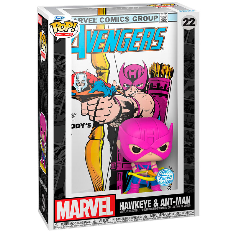 Funko POP Comic Cover Marvel Avengers Hawkeye & Ant-Man Exclusivo - Frikibase.com