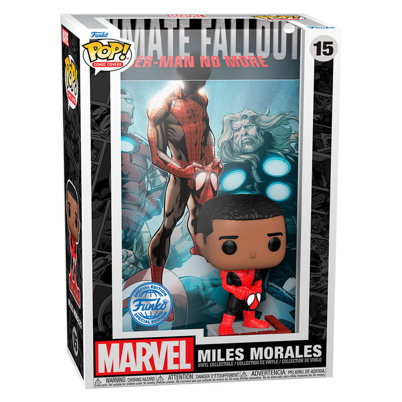 Funko POP Comic Cover Marvel Miles Morales Exclusivo - Frikibase.com