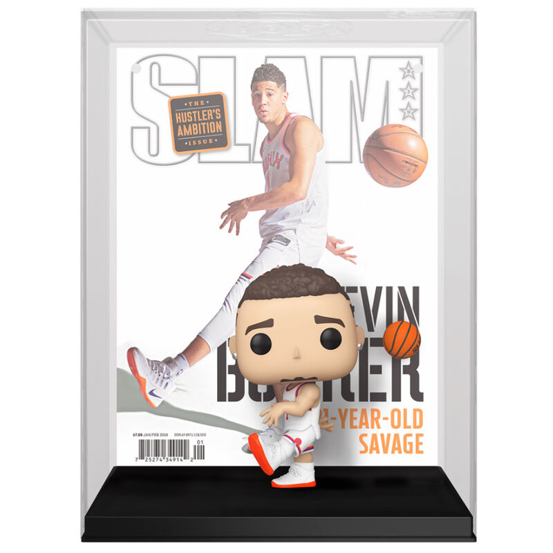 Funko POP Cover NBA Slam Devin Booker - Frikibase.com