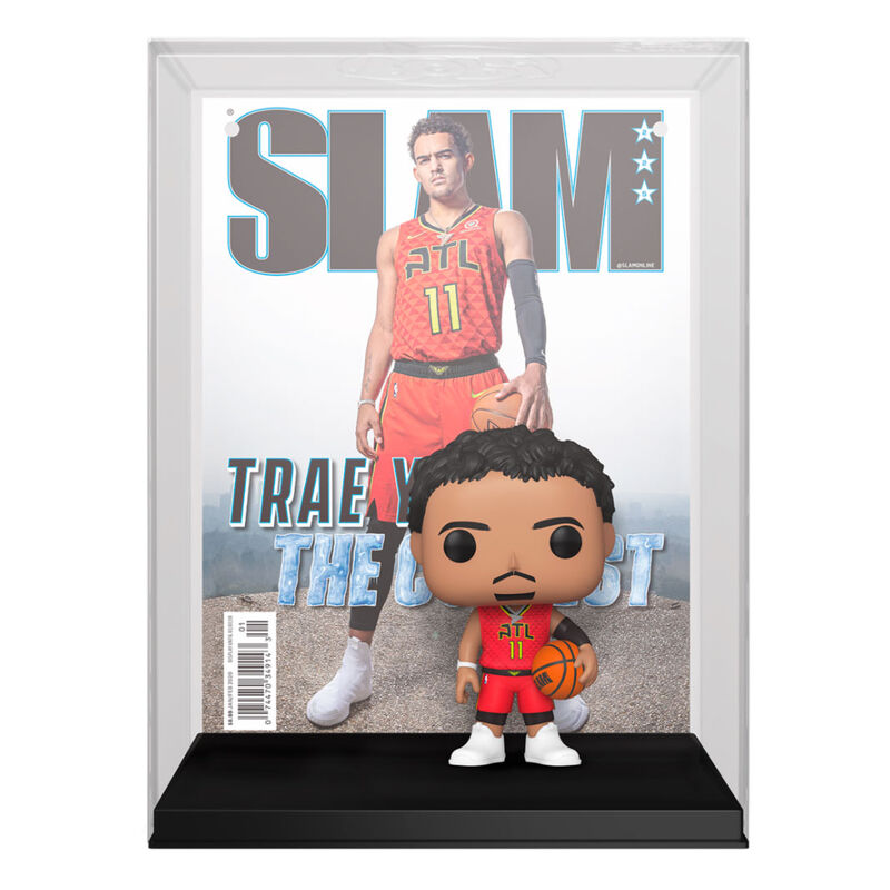 Funko POP Cover NBA Slam Trae Young - Frikibase.com