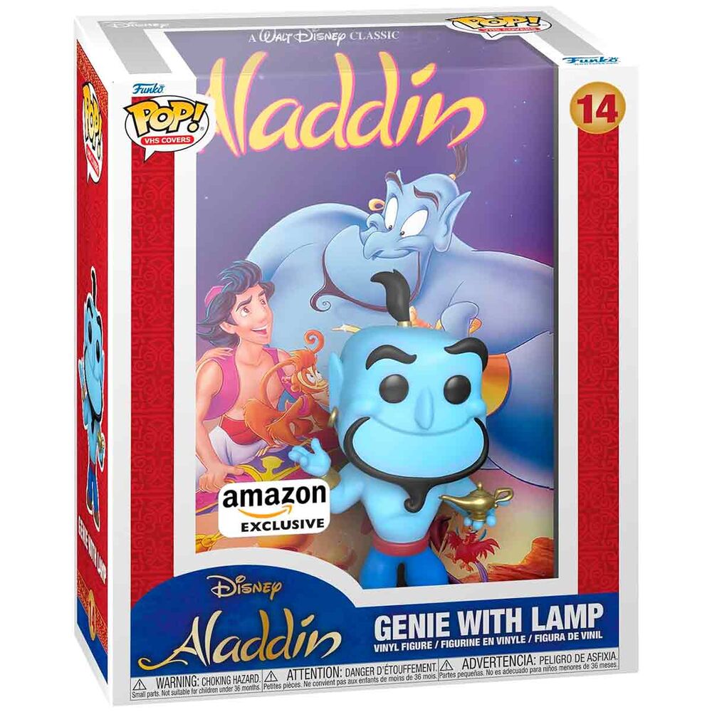 Funko POP Cover VHS Disney Aladdin Exclusivo - Frikibase.com