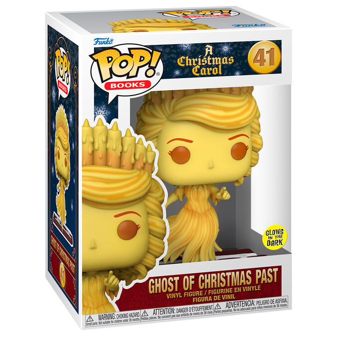 Funko POP Cuento de Navidad Fantasma de las Navidades Pasadas Glows - Frikibase.com