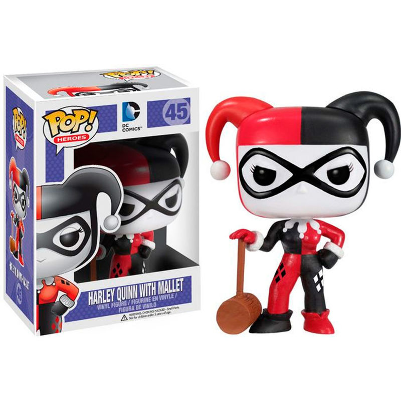 Funko POP DC Comics Harley Quinn Mazo Exclusivo - Frikibase.com