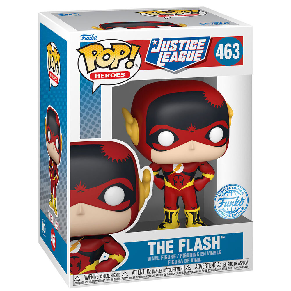 Funko POP DC Comics Justice League The Flash Exclusivo - Frikibase.com